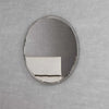 Round 700mm Chrome Framed Mirror