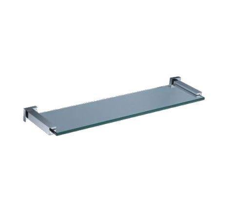 Linear Glass Shelf - Bayside Bathroom