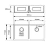 Select 860 Double sink
