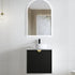 Finley Matte Black 600mm Wall Hung Vanity