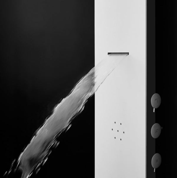 Synergii Shower Panel - Matte White