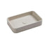 Concrete 590 Basin - Sandstone ( Beige) - Bayside Bathroom