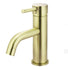 Meir Round Basin mixer Curved - Tiger Bronze - Bayside Bathroom