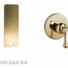 Federation Brass Gold Tall Gooseneck Sink Mixer