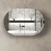 Chloe Curved 900 Mirror Cabinet