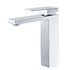 Cube Tall Basin mixer- Chrome