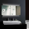 Eneo 140 Backlit Mirror With Magnifier - Bayside Bathroom