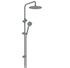 Gisele Twin Rail Shower - Gunmetal