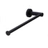 Meir Round Guest Towel Rail - Matte Black