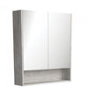 Industrial Edge Mirror Cabinet With Undershelf 750 - 1200mm - Bayside Bathroom
