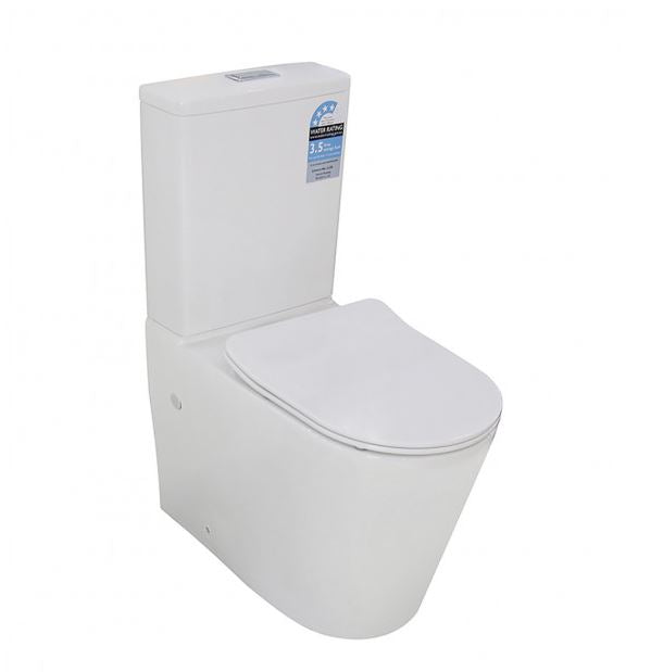 Milos Compact Toilet Suite