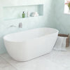 Koko 1500mm Matte White Freestanding Bath