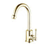 Federation Brass Gold Short Basin Mixer