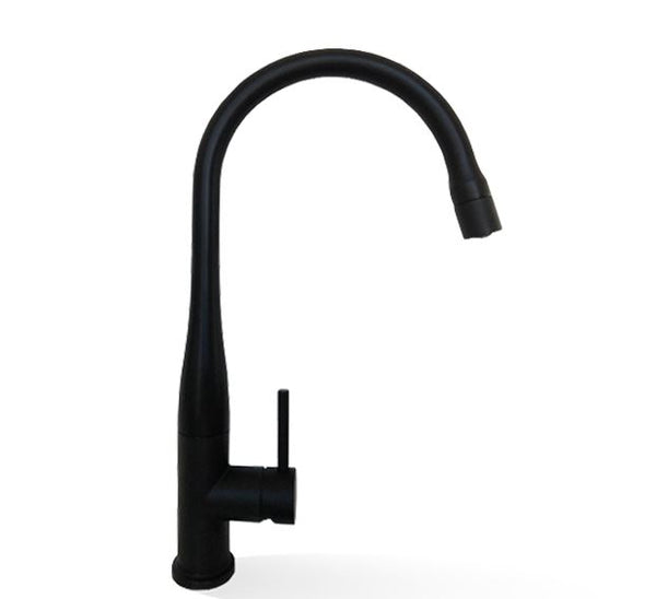 Elle Pull out Stainless Steel Sink Mixer - Black