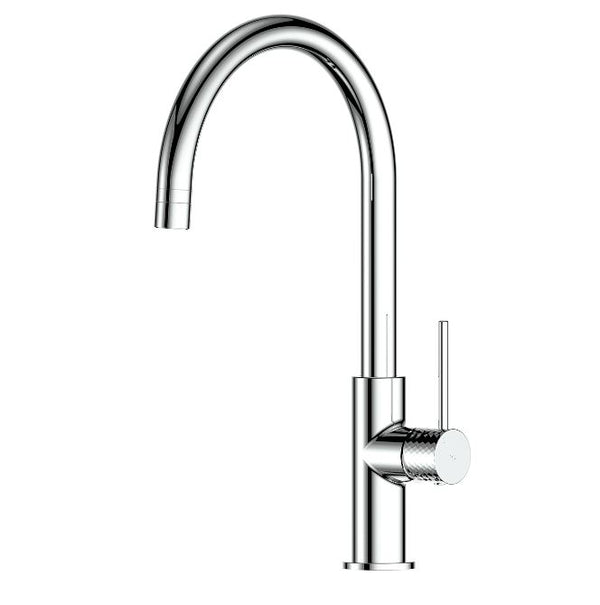 Mika Gooseneck Sink Mixer - Chrome