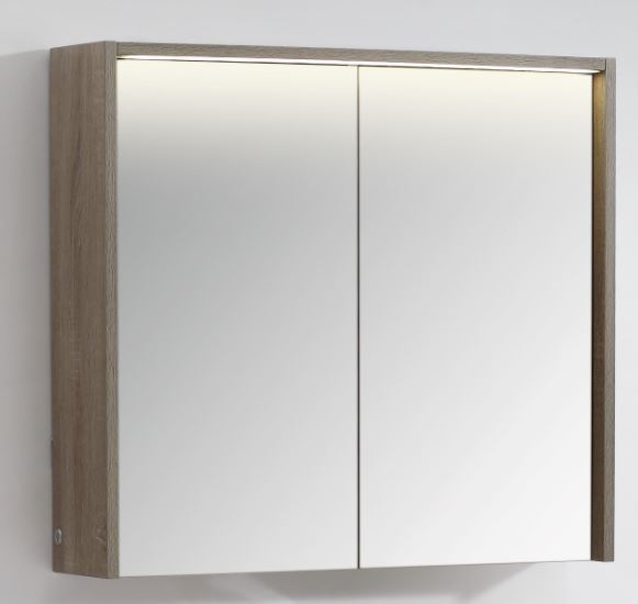 Neon 750mm Mirror Cabinet