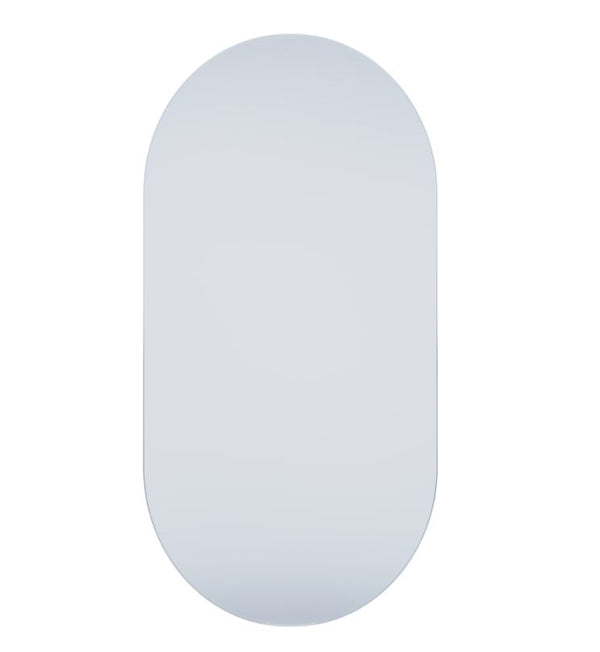 Oval 500 Polished Edge Mirror