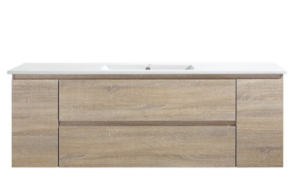 Prim Oak 1500mm Wall Hung Vanity