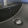 Katie Matte Black 750mm Ceramic Moulded Top