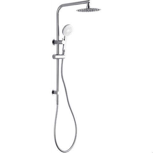 Rondo Shower System With Rail - Matte Black - Bayside Bathroom