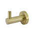 Meir Round Robe Hook - Brushed Brass