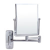 Square Swivel Arm Magnifying Mirror