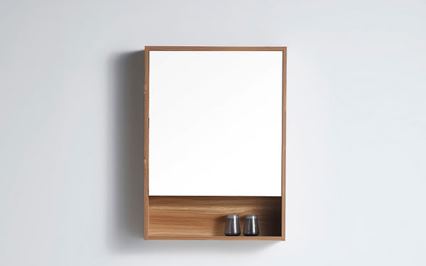 Timber Oak 550 Mirror cabinet
