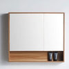 Timber Oak 850 Mirror cabinet