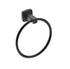 Legra Matte Black Towel Ring - Bayside Bathroom