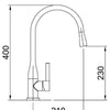 Arcisan Arc sink Mixer- Matte black - Bayside Bathroom