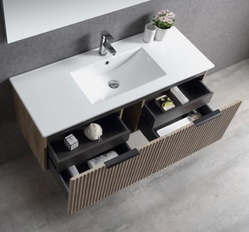 Ashley 750-1500mm Timber Wall Hung Vanity