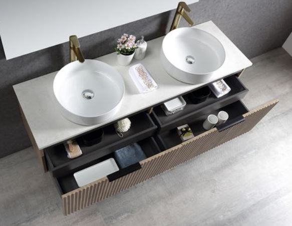Ashley 750-1500mm Timber Wall Hung Vanity