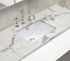Calacutta Marble Stone Top - Bayside Bathroom