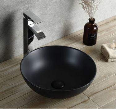 Cara Basin- Charcoal - Bayside Bathroom