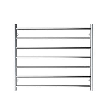 Rondo 900 x 750 Chrome 7 Bars Heated Towel Ladder