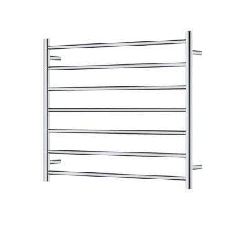 Rondo 900 x 750 Chrome 7 Bars Heated Towel Ladder