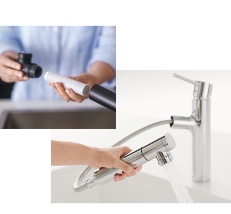 Buy Online Taqua T5 Water Filtration Sink Mixer With POS - Matte Black ...