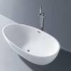 Delight Solid Surface Stone Bath - Bayside Bathroom