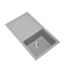 Concrete Grey 860 Single Bowl Granite Sink