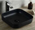 Harper Square Black Above Counter Basin