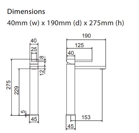 Hyde Tall Basin Mixer