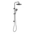 Loui Brushed Nickel Full Twin Shower set