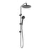 Loui Gunmetal Full Twin Shower set