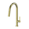 Luxe Pull out sink mixer - Brushed Brass
