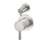 Meir Round Wall Mixer w/ Divertor- Brushed Nickel