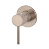 Meir Round Wall Mixer-Champagne