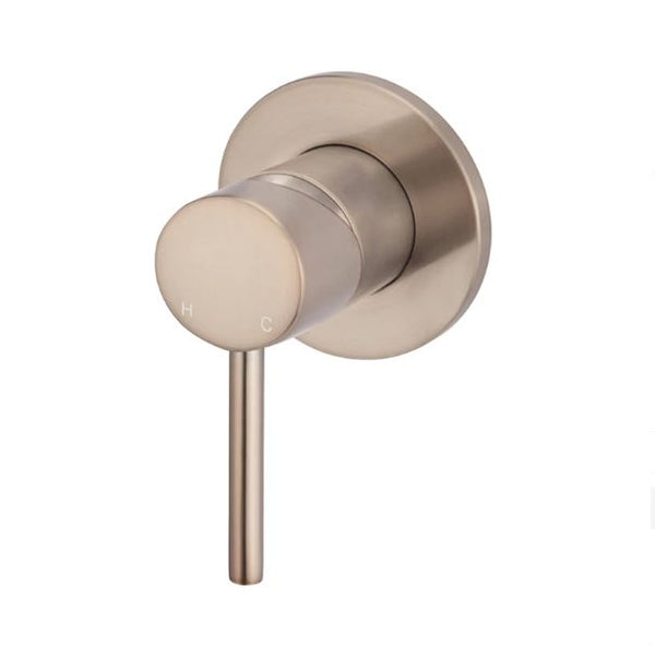Meir Round Wall Mixer-Champagne