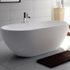 Nero 1400 Matte White Stone Bath - Bayside Bathroom