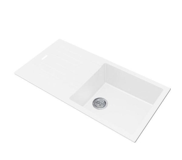 NEW ROXY 1000 White Granite Sink