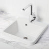 Ravine 51 x 51 Fine Fireclay Inset Sink - Bayside Bathroom
